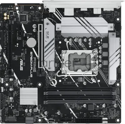 Материнская плата ASUS PRIME B760M-PLUS, LGA1700, Intel B760, 4xDDR5, 4xSATA, 2xM.2, 1xPCIe 4.0 x16, DisplayPort, HDMI, 1x2.5Gb LAN, 3x3.5 мм, 7.1, microATX