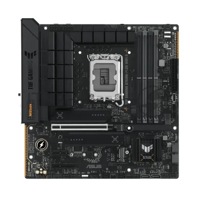 Материнская плата ASUS TUF GAMING B760M-PLUS WIFI II, LGA1700, Intel B760, 4xDDR5, 4xSATA, 3xM.2, 1xPCIe 5.0 x16, DisplayPort, HDMI, 1x2.5Gb LAN, USB Type-C, 5x3.5 мм, 7.1, microATX