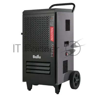 Осушитель воздуха Ballu BDI-80L чёрный, 80 л/сутки, 10 л, гигростат, очистка воздуха