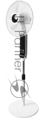 Вентилятор Electrolux EFF-901N чёрный/белый, напольный, 45 Вт, 3 скорости, 40 см