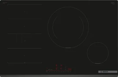 Индукционная варочная поверхность Bosch PXE831HC1E, 4 конфорки, с зоной расширения, стеклокерамика, 7400 Вт