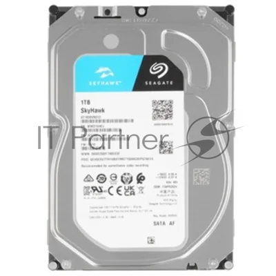 Жесткий диск HDD Seagate SkyHawk 1Tb 5400rpm SATA 256Mb 3.5"