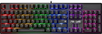 Клавиатура Defender Axeman GK-302 проводная, USB Type-A, чёрный