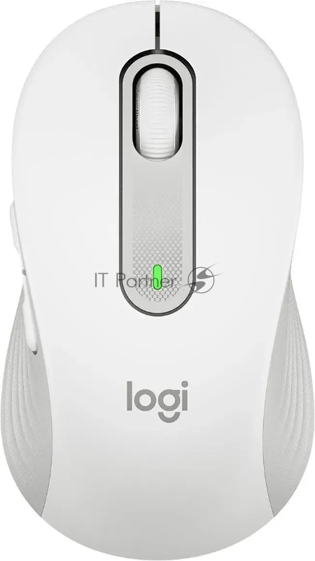 Мышь беспроводная Logitech M650 белый/серый, 4000 dpi, радиоканал, Bluetooth, USB, кнопки - 4