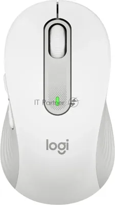 Мышь беспроводная Logitech M650 белый/серый, 4000 dpi, радиоканал, Bluetooth, USB, кнопки - 4