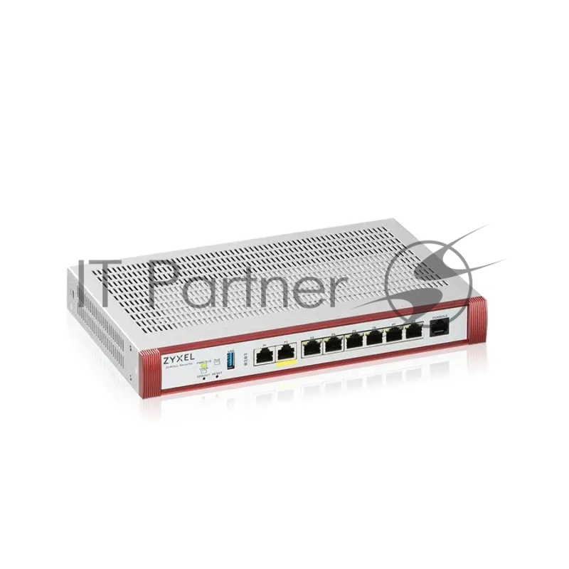 Межсетевой экран Zyxel USG FLEX 200H, Rack, 2xRJ-45: 1/2.5G (LAN/WAN), 6xRJ-45: 1G (LAN/WAN), 1xUSB3.0 (Не продается отдельно, только в составе комплекта)