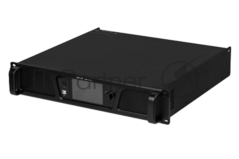 Усилитель INTREND ITAMP-4x2K-TD четырехканальный, 4x1500W/8Ом, 4x2000W/4Ом, 4x600/70V, мостовой режим: 2х3200W/8Ом; 4х1250/100V, поддержка Dante, встроенный DSP