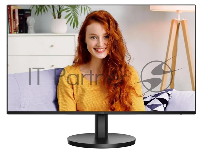 Монитор 23.8" AOC 24B3HA2 IPS 1920x1080, 100 Гц, 4 мс, 16:9, 250 кд/м2, 1xHDMI, 1xVGA, черный