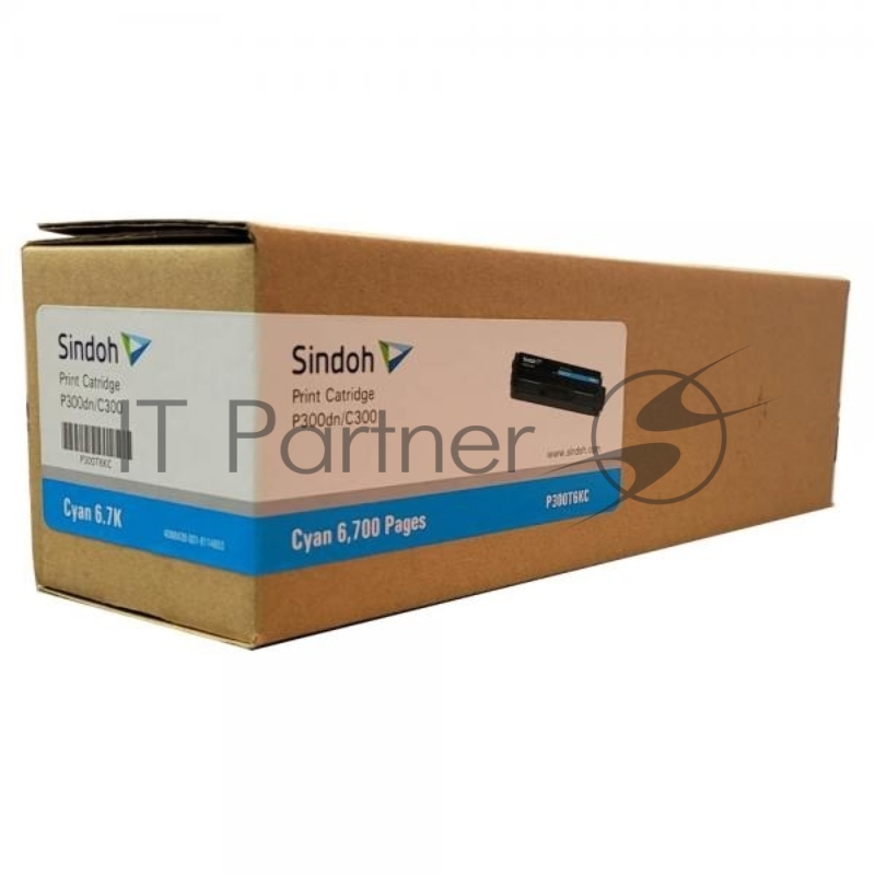 Картридж лазерный голубой для цветных устройств Sindoh P300dn/C300 (6 700 страниц)