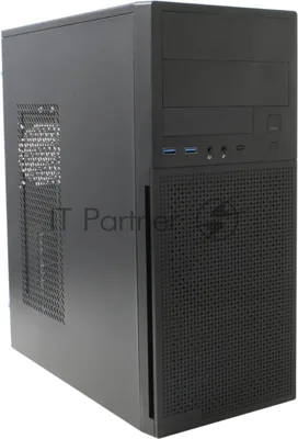 Компьютерный корпус MidiTower Powerman DA815BK черный PMP-500ATX-F 2*USB 3.0 ATX