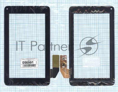 Сенсорное стекло (тачскрин) HOTATOUCH C109191A1-DRFPC097T-V1.0, черное
