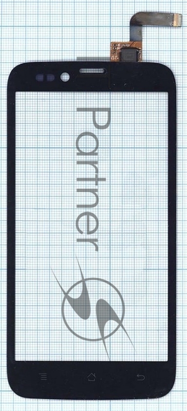 Сенсорное стекло (тачскрин) для Archos 50 Platinum MCF-050-0995-V2, черное