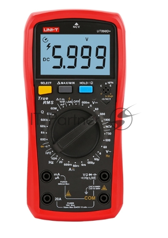 Мультиметр универсальный UNI-T UT890D+
