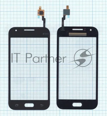 Сенсорное стекло (тачскрин) для Samsung Galaxy J1 Ace SM-J110H черное