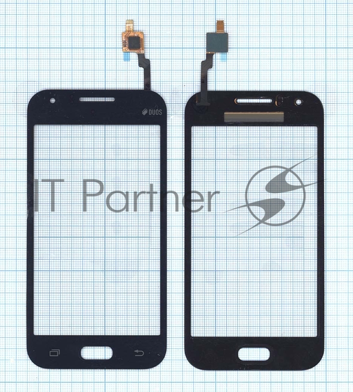 Сенсорное стекло (тачскрин) для Samsung Galaxy J1 Ace SM-J110H синее