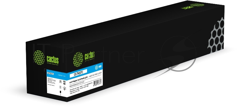 Картридж лазерный Cactus CS-TN227C (TN-227C) голубой (24000 стр.) для Konica Minolta bizhub C227i/C257i
