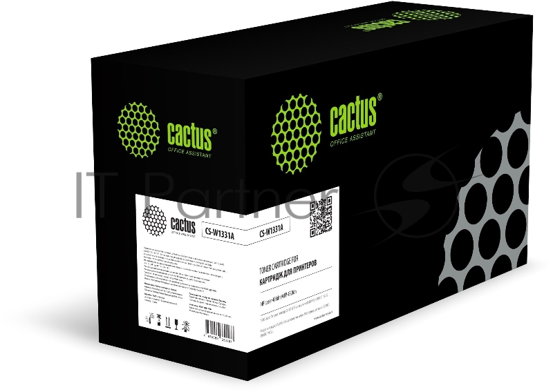 Картридж лазерный Cactus CS-W1331A 331A черный (5000 стр.) для HP Laser 408dn/MFP 432fdn