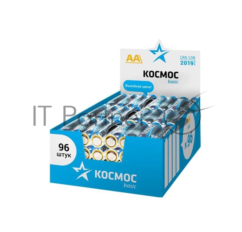 Элемент питания Космос алкалиновый AA/LR6 (уп.96шт)
