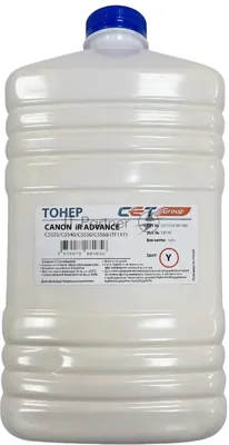 Тонер CET TF11Y для Canon iR ADVANCE C5535 Yellow, 500г/бут