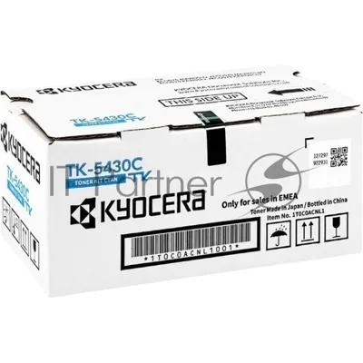 Картридж лазерный Kyocera TK-5430C для ECOSYS MA2100cfx/MA2100cwfx/PA2100cwx/PA2100cx голубой(1250 стр.)