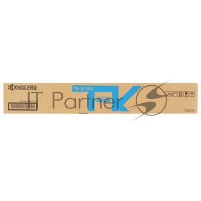 Картридж лазерный Kyocera TK-8110C для M8124cidn (Азия) голубой (6000 стр.)