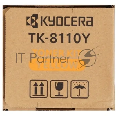 Картридж лазерный Kyocera TK-8110Y для M8124cidn (Азия) желтый (6000 стр.)