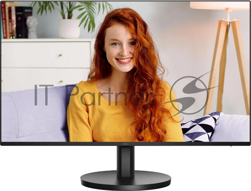 Монитор 27" AOC Basic-Line 27B3HA2 IPS 1920x1080, 100 Гц, 1 мс, 16:9, 250 кд/м2, 1xHDMI, VGA, 1x3.5 мм, черный