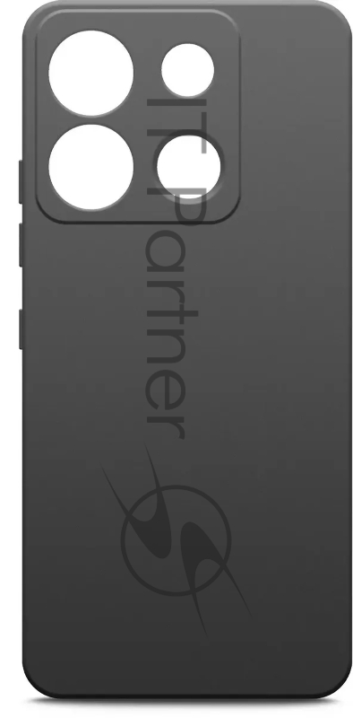 Чехол (клип-кейс) BoraSCO для Infinix Smart 7 Plus черный