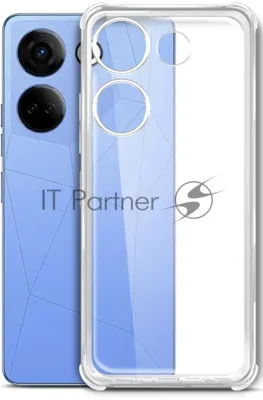 Чехол (клип-кейс) BoraSCO для Tecno Camon 20/20 Pro (4G) 72319 прозрачный