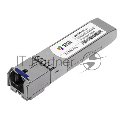 Модуль SNR SFP WDM, дальность до 20км (14dB), 1310нм LC