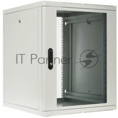 Шкаф телекоммуникационный настенный разборный ЦМО 15U (600 x 650) съемные стенки, дверь стекло, черный (ШРН-М-15.650-9005)
