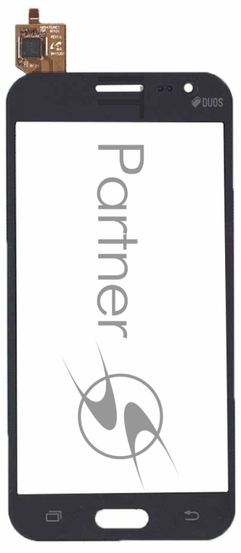 Сенсорное стекло (тачскрин) для Samsung Galaxy J2 SM-J200, черное