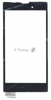 Сенсорное стекло (тачскрин) для Sony Xperia T3, черное