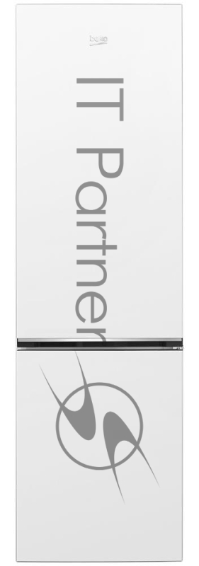 Холодильник Beko B1RCNK312W белый двухкамерный 200/76л морозилка снизу, No Frost