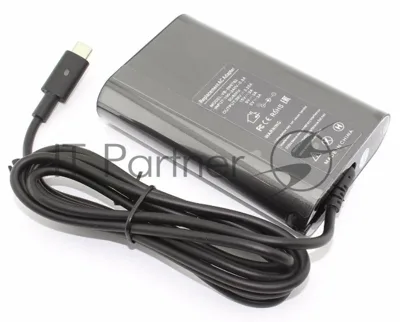 Блок питания (сетевой адаптер) для ноутбуков Dell 5V/20V-3.25A 65W Type-C, OEM