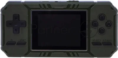 Портативная игровая консоль PGP AIO Junior FC25b зеленая (500 игр, 8 Bit, 3.0 " HD, Micro USB, 850 мAч, microSD, AV)