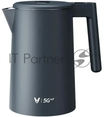 Чайник электрический Viomi Double-layer kettle черный V-MK171A