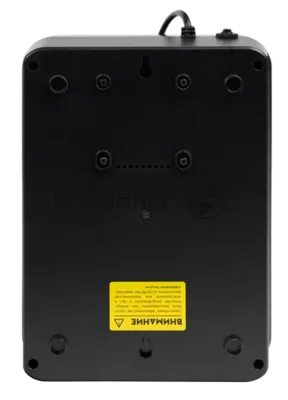 Источник бесперебойного питания SMARTWATT UPS SAFE PRO 800, 800/480 ВА/Вт, напольный/настенный, линейно-интерактивный, LED индикация, Shuko CEE7/4 - 8 шт. (4 шт. с резервным питанием, 4 шт. - сетевой фильтр)