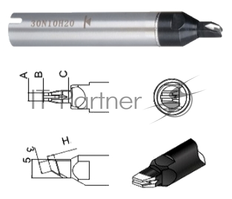 Жало для паяльника Quick QSS960-T-4CM