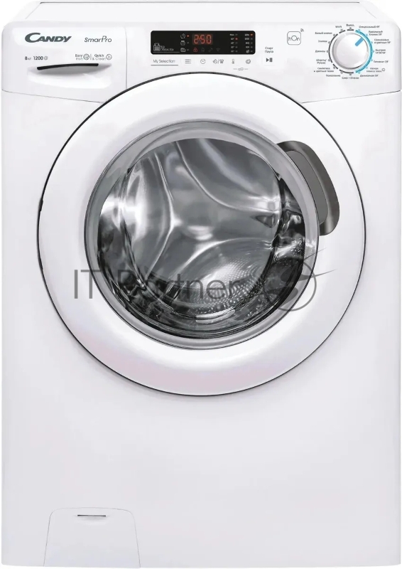 Стиральная машина Candy CSH44283DW/2-07 белый, загрузка фронтальная 8кг, 1200 об/мин., класс: А