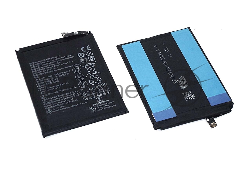 Аккумуляторная батарея для Huawei Honor 10 HB396285ECW 3,82V, 3400mAh
