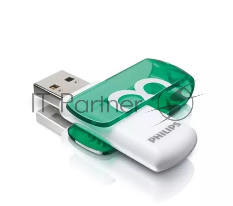 Флешка USB R/W 8Gb PHILIPS VIVID2.0 8Gb, USB 2.0