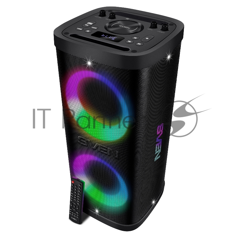 Мобильные колонки SVEN PS-930 2.0 черные 2x75 W Bluetooth