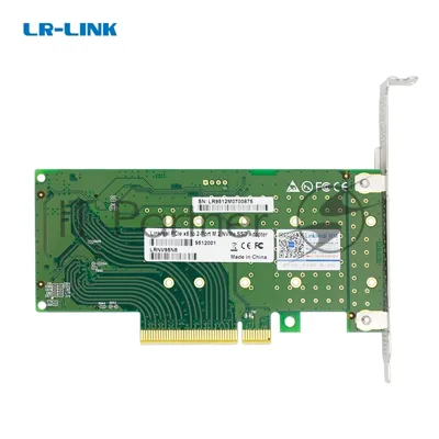 Переходник Lr-Link LRNV95N8 PCIe x8 to 2-Port M.2 NVMe Adapter, Supports 2*M.2 NVMe SSD for 2230, 2242, 2260,2280 and 22110 мм