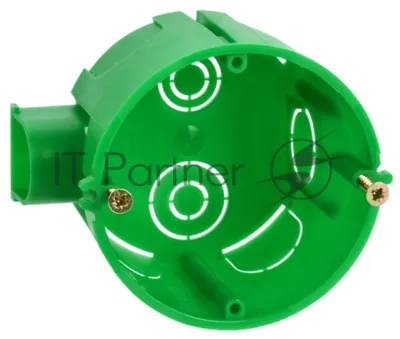 Коробка установочная КМ40004-10 блоч. для тв.стен 68 45 (ст.уз.) IEK