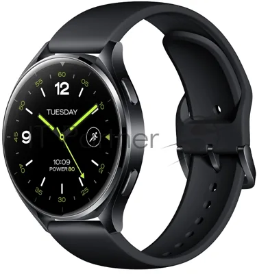 Умные часы Xiaomi Xiaomi Watch 2 M2320W1, 1.43" AMOLED, 5G, USB Type-C, IP68, WR50, черный