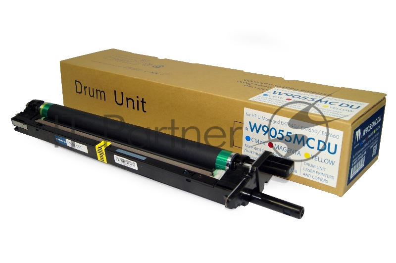 Блок фотобарабана NVPrint совместимый NV-W9055MC CMY для HP LJ Managed E87640/E87650/E87660 (80000k)