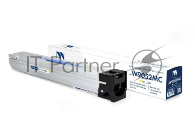 Картридж лазерный NVPrint совместимый NV-W9052MC Yellow для HP LJ Managed E87640/E87650/E87660 (52000k)