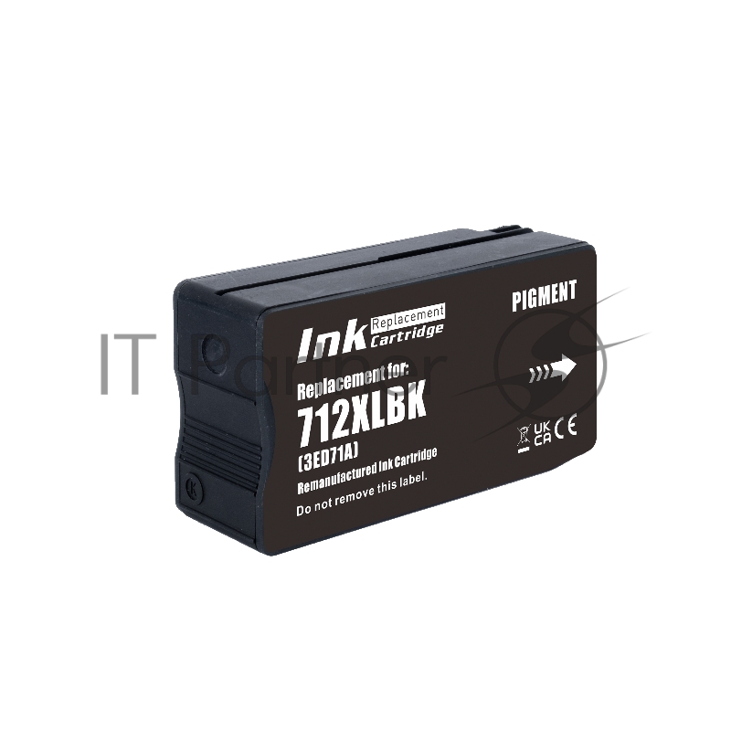 Картридж струйный NVPrint 712 (NV-3ED71A) Black для HP DJ T210/T630 (80 мл)