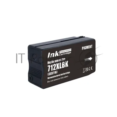 Картридж струйный NVPrint 712 (NV-3ED71A) Black для HP DJ T210/T630 (80 мл)
